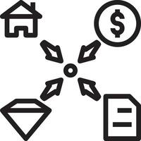 Money exchange payment icon symbol vector image. Illustration of the dollar currency coin graphic design image
