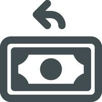 Money exchange payment icon symbol vector image. Illustration of the dollar currency coin graphic design image