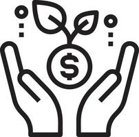 Money exchange payment icon symbol vector image. Illustration of the dollar currency coin graphic design image