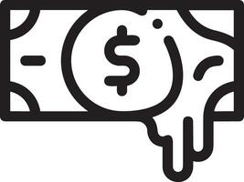 Money exchange payment icon symbol vector image. Illustration of the dollar currency coin graphic design image