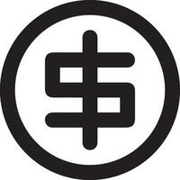 Money exchange payment icon symbol vector image. Illustration of the dollar currency coin graphic design image