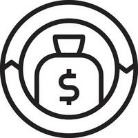 Money exchange payment icon symbol vector image. Illustration of the dollar currency coin graphic design image