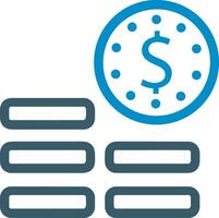 Money exchange payment icon symbol vector image. Illustration of the dollar currency coin graphic design image