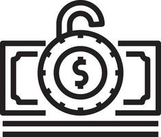 Money exchange payment icon symbol vector image. Illustration of the dollar currency coin graphic design image