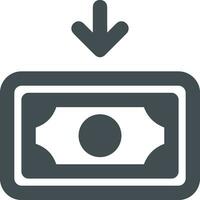Money exchange payment icon symbol vector image. Illustration of the dollar currency coin graphic design image