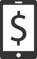 Money exchange payment icon symbol vector image. Illustration of the dollar currency coin graphic design image