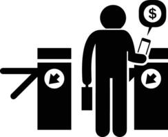 Money exchange payment icon symbol vector image. Illustration of the dollar currency coin graphic design image