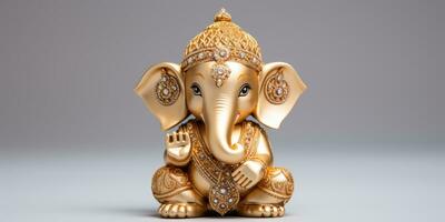 Ganesha, Invitation, Happiness, Ganesha, God. Generated AI photo