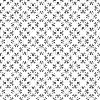 Black seamless abstract pattern. Overlay for background and backdrop. Ornamental design. PNG graphic illustration with transparent background.