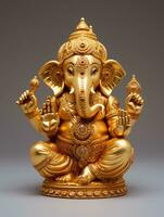 Ganesha, Invitation, Happiness, Ganesha, God. Generated AI photo