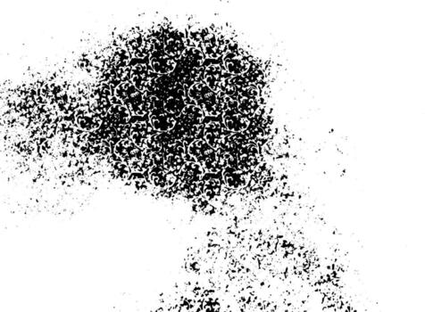 Rustic grunge vector texture with grain and stains. Abstract noise background. Weathered surface.