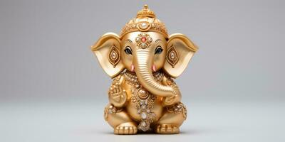 Ganesha, Invitation, Happiness, Ganesha, God. Generated AI photo