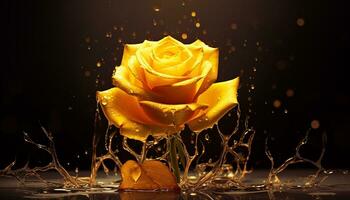 rise Rose yellow photo