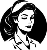 Nurse - High Quality Vector Logo - Vector illustration ideal for T-shirt graphic