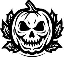 Halloween - Minimalist and Flat Logo - Vector illustration