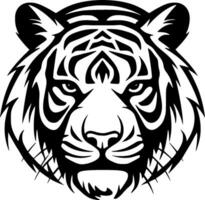 Tiger - Minimalist and Flat Logo - Vector illustration