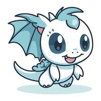cute little dragon cartoon character vector illustration design. eps 10