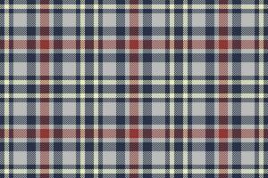 Tartan plaid textile of background vector texture with a check pattern seamless fabric.