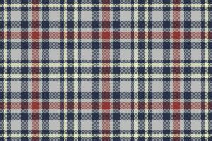 Tartan plaid textile of background vector texture with a check pattern seamless fabric.