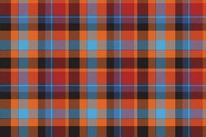 Tartan scotland seamless plaid pattern vector. Retro background fabric. Vintage check color square geometric texture. vector