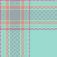 Plaid check pattern. Seamless fabric texture. Tartan textile print. vector