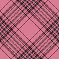 Plaid pattern vector. Check fabric texture. Seamless textile design for clothes, paper print. vector