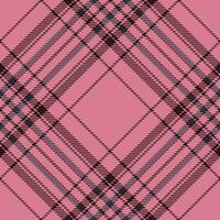 Plaid pattern vector. Check fabric texture. Seamless textile design for clothes, paper print. vector