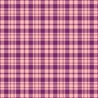Plaid textile vector of check pattern tartan with a seamless background texture fabric.