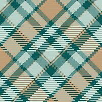 Seamless pattern of scottish tartan plaid. Repeatable background with check fabric texture. Vector backdrop striped textile print.