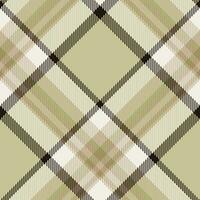 Tartan scotland seamless plaid pattern vector. Retro background fabric. Vintage check color square geometric texture. vector