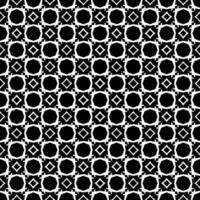 Black and white seamless abstract pattern. Background and backdrop. Grayscale ornamental design. vector