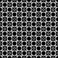 Black and white seamless abstract pattern. Background and backdrop. Grayscale ornamental design. vector