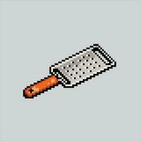 Pixel art illustration Grater. Pixelated Grater. Kitchen Grater pixelated for the pixel art game and icon for website and video game. old school retro. vector