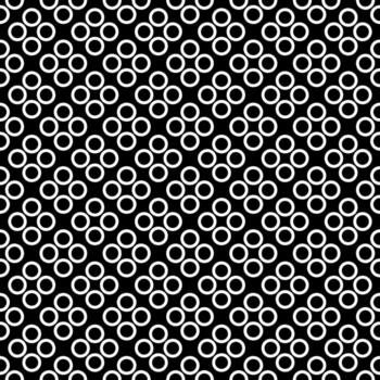 Black and white seamless abstract pattern. Background and backdrop. Grayscale ornamental design. vector