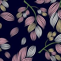 floral abstract pattern suitable for textile and printing needs vector