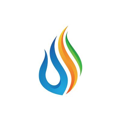 Fire flame vector illustration design