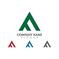 A Letter Logo Template vector