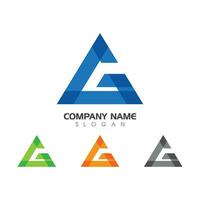 A Letter Logo Template vector