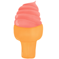 la glace crème png. png