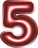 Number illustration. Hand drawn picture png