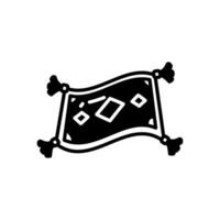 Magic Carpet icon in vector. Illustration vector