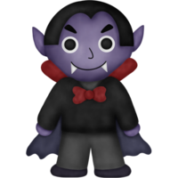 personagem de halloween drácula png