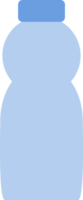 blauwe waterfles png