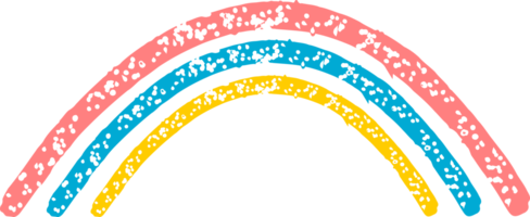 Regenbogen Aquarell Symbol png