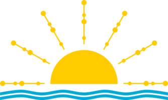 Sun sign icon png