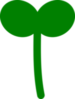 Grün verlassen Baum png