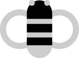 Bee doodle icon png