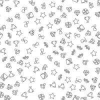 Actor, Door, Clipping Board, Script, Diamond Seamless vector pattern made of line icons. Suitable for web wrapping, printing, web sites, apps