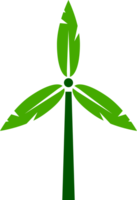 leave tree wind turbine windmill generate electricity png