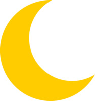 Cressent moon icon png